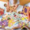Pre Drawn Canvas to Paint for Kids - 12 Packs Fruit Food Theme Pre-Stretched Canvas Panels (5x7 inch),Pre Printed Painting Canvas Kit for Beginners, Party Favor